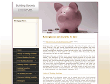 Tablet Screenshot of buildingsociety.com